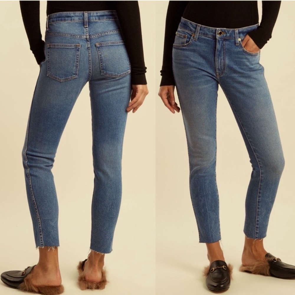 Khaite Alissa Jeans in Vintage Blue Size 28